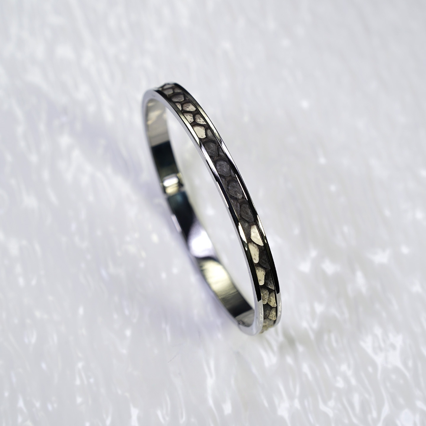 Multi-layered silver-gray