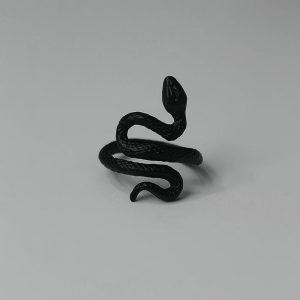 Black python ring
